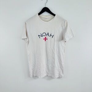 NOAH Logo Graphic T-Shirt - Pre-Owned with Stain